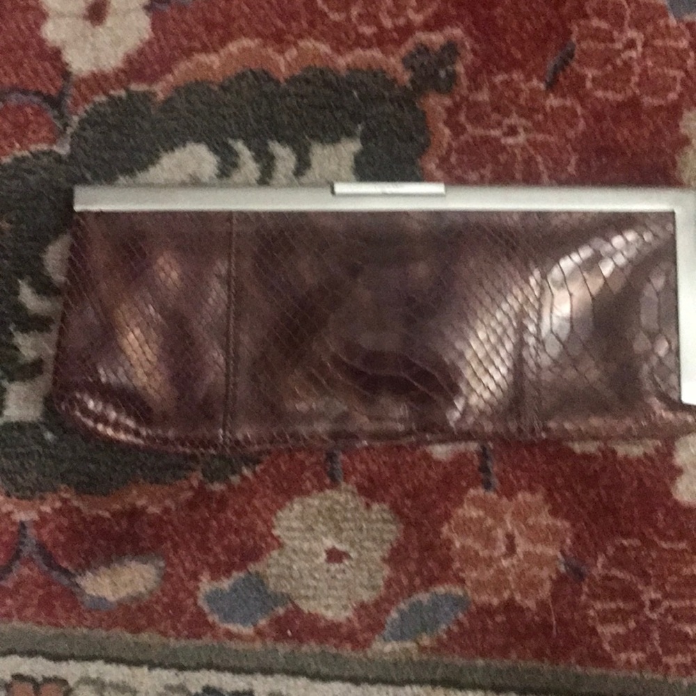 Calvin Klein Metallic Clutch